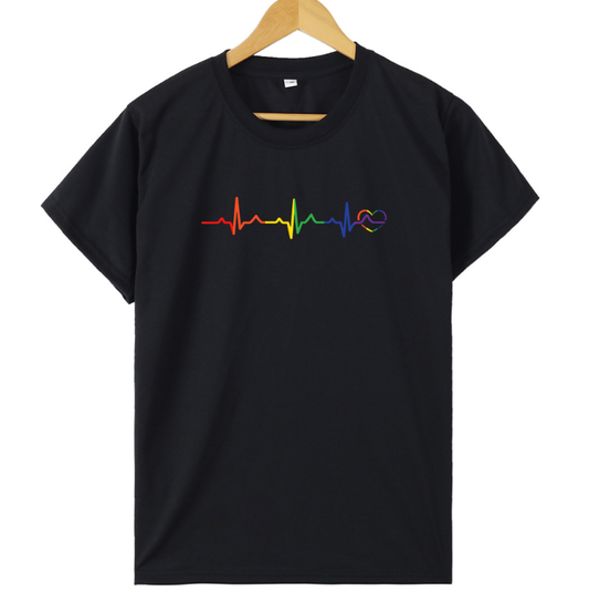 Gay Pride Pulse T-Shirt