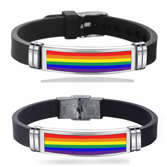 Gay Pride Stolz Charme Regenbogen Armband