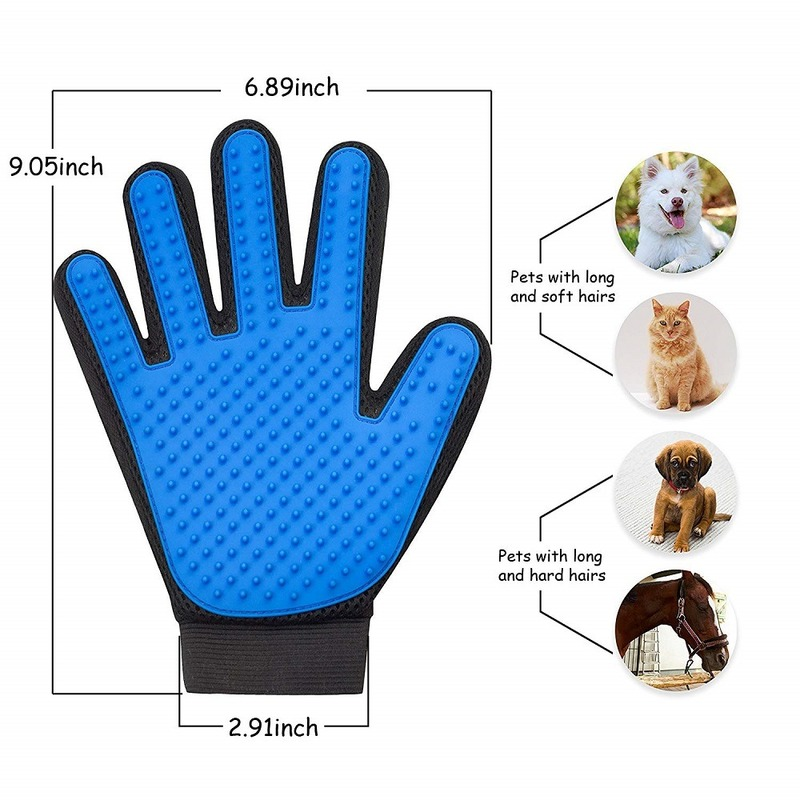 Handschuh Bürste für Katzen und Hunde
