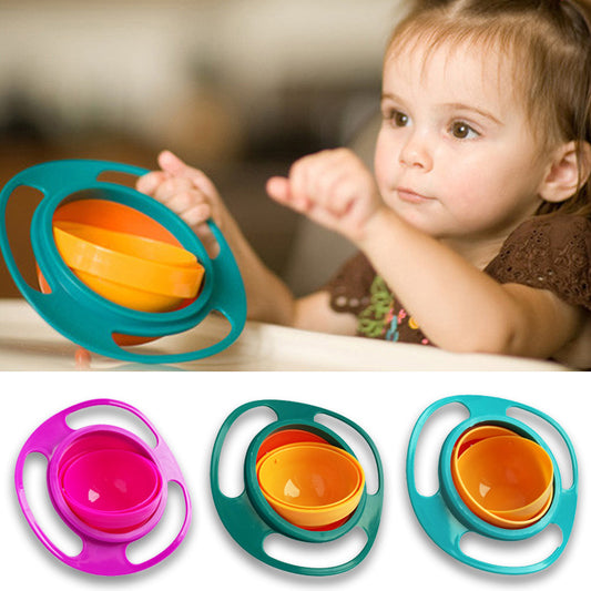 360° Freude - Universal Auslaufsicheres Schüsselgeschirr für Babys